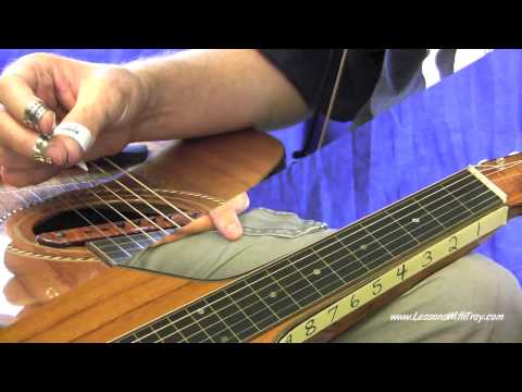 Weissenborn Lessons - IN THE GARDEN - Open D Tuning Weissenborn