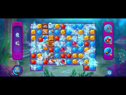 Fishdom Very Hard level 11112 no boosters フィッシュダム ベリーハード