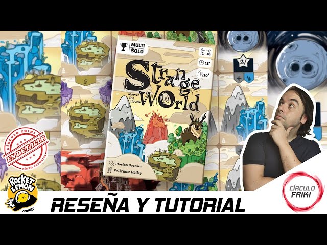 Vídeo relacionado con Strange World - Above The Clouds - Juego de cartas de construcción de mundo de redacción | A partir de 10 años | 1 a 4 jugadores | 20 minutos