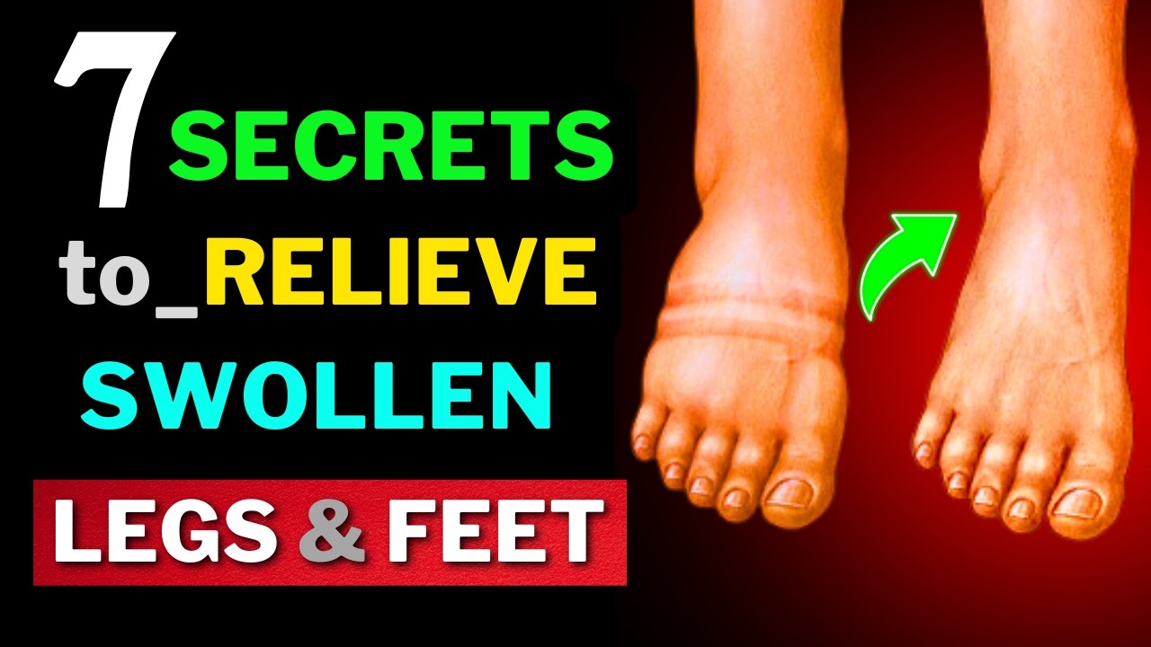Get Rid of Swollen Legs & Feet: 7 Natural Remedies You Must Try.!