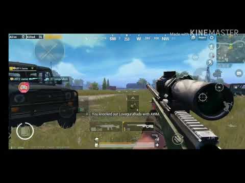 Solo vs. Squad, Intense 22 kills FPP battle. M249, AWM pair OP?