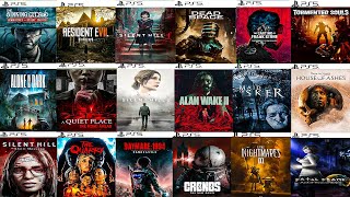 Top 30 Best PS5 HORROR Games (Updated 2026)