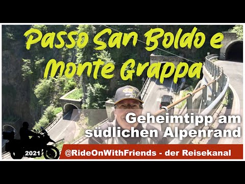Mit dem Motorrad zum Passo San Boldo und Monte Grappa - der Film