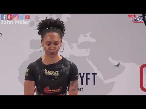 Allegra Hudson - 9th Place 447.5kg Total - 52kg Class 2019 Womans IPF World Open