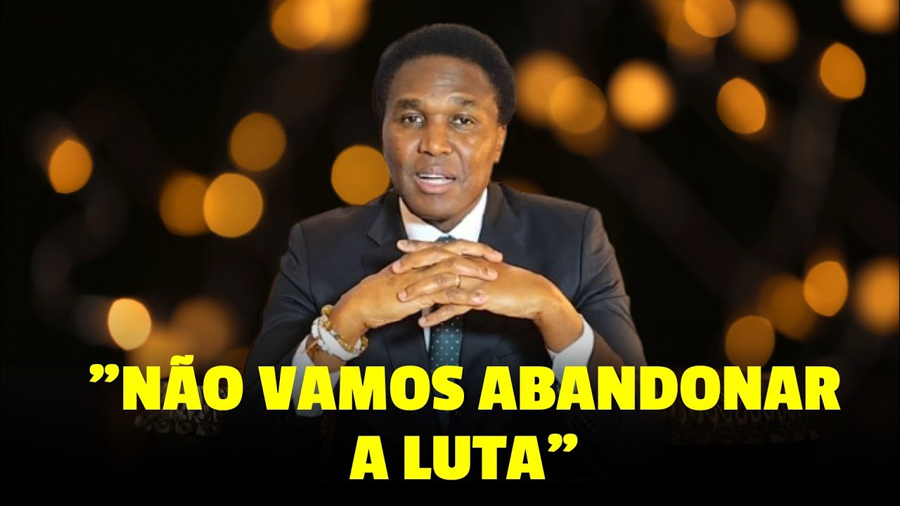 Venâncio Mondlane deixa recado para o povo