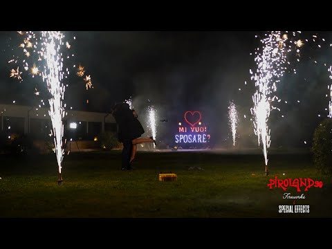 Piroland 90 - Proposta di Matrimonio con i fuochi d'artificio