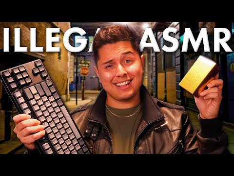 Buying ILLEGAL ASMR from The Tingle Dealer | ASMR Roleplay