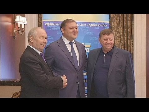 Michailo Dobkin, Spitzenkandidat der ukrainischen "Parte der Regionen", im Euronews-Interview