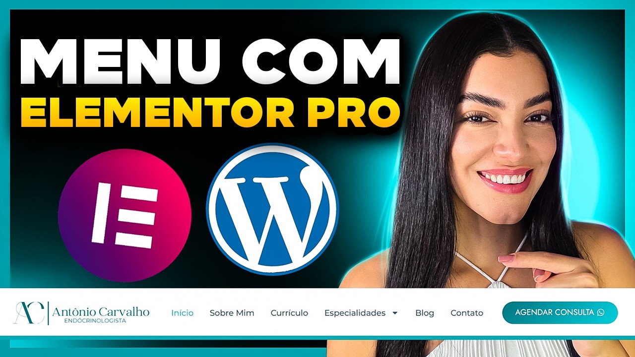 Como Criar MENU no Elementor Pro e WordPress?! [Menu Fixo e Cabeçalho Elementor Pro]