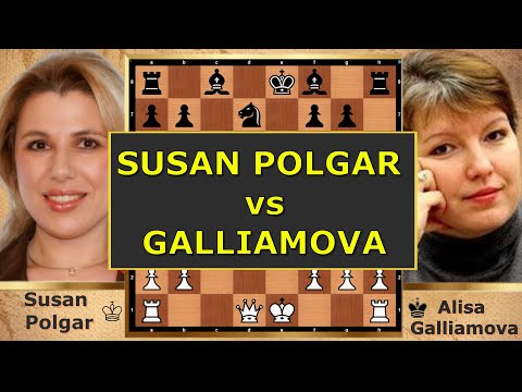 SUSAN POLGAR vs ALISA GALLIAMOVA – Semi-Slav Power Clash ♟🔥#susanpolgar #alisagalliamova #chess
