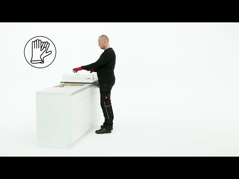 Gas hob 60cm Electrolux - How to install guide