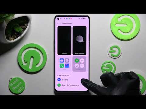 How to Change Font Size on OPPO Find X2 Neo
