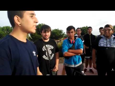 Lanas Vs Lude Semifinal street rap alkorcon