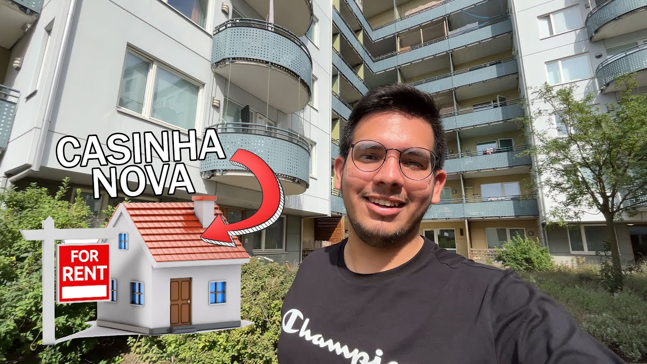 CASA NOVA EM MALMÖ! TOUR PELA CASINHA | SUÉCIA