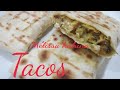 ساندويتش التاكوس المكسيكي مع طريقة عمل خبز التورتيلا في البيت Tacos sandwich et pain tortilla mp3