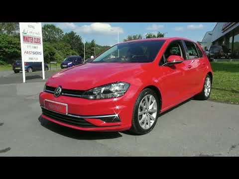 Vw GOLF 1.5 TSI EVO 150 GT finished in Tornado Red ,video walkaround !