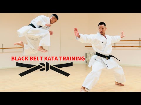 SHOTOKAN BLACK BELT KATA TRAINING 🥋🔥 | Kanku Dai, Kanku Sho, Unsu, Jion