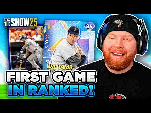 I PLAYED MY FIRST RANKED GAME IN MLB THE SHOW 25!
