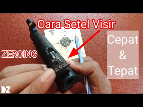 How to Set the Iron Sight on an Air Rifle