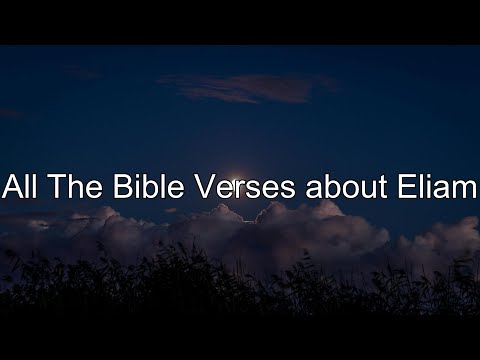 What does the Bible Say About Eliam - All the Bible Verses About Eliam