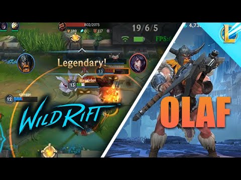 MIDLANE OLAF vs AHRI ?! | League of Legends: WILD RIFT | Gameplay