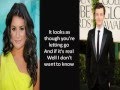 GLEE -Don't Speak Lyrics - THE BREAK UP SONGS ...