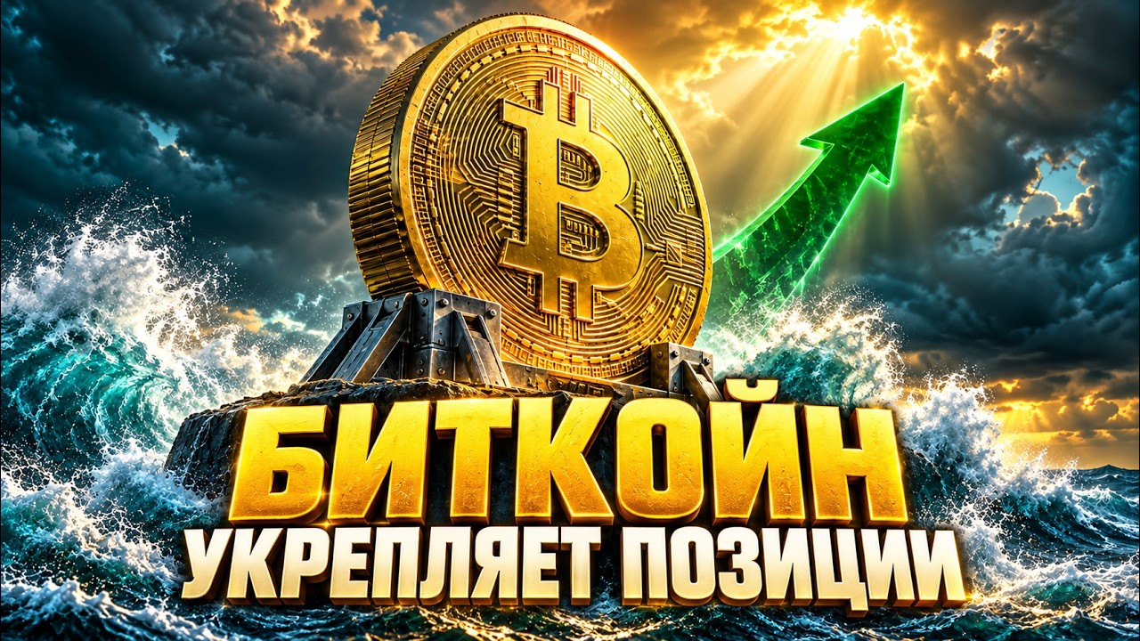 Биткойн укрепляет позиции.