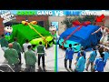 Shinchan Green Gang VS Franklin Blue Gang Sports Car Challenge In GTA 5