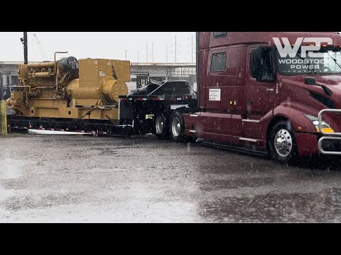 Epic Week at the Warehouse - 3 Massive 2 mW Caterpillar Generators