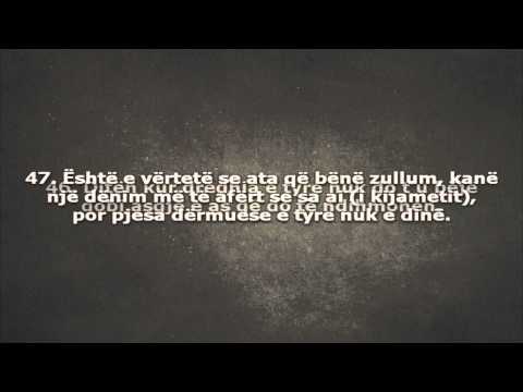 (Ajete qe te bejne te qash) Idris Abkar, Surja Et-Tur 40-49