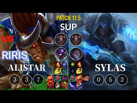 VSG Riris Alistar vs Sylas Sup - KR Patch 11.5