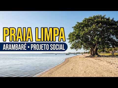 PRAIA LIMPA E ÁRVORES SÃO PROTEGIDAS/VEJA PROJETO SOCIAL PARA CRIANÇAS EM ARAMBARÉ 