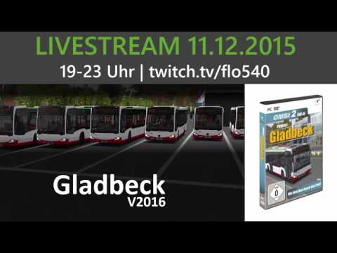 Livestream am Freitag, 11.12.2015 mit Omsi 2 Add-on Gladbeck Mulitplayer