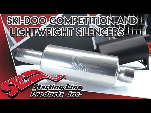 Starting Line Products | Ski-Doo Competition and Lightweight Silencers