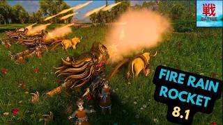 Fire Rain Rockets: BLAZING GLORY in Patch 8.1 - TWW3/ Grand Cathay