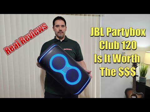 JBL Partybox Club 120 Portable Party Speaker Real Review