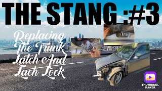 How to Instal Trunk Latch and Latch Lock on a Ford Mustang 1999-2004