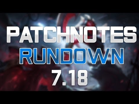 PATCHNOTES RUNDOWN 7.18 Der Worlds-Patch!!  | GERMAN