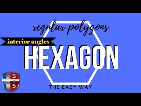 Interior Angle For Hexagon