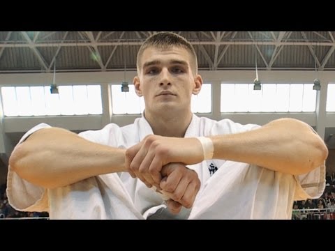 Lithuanian karate kyokushin kumite, U22, Open weight European Championship EKO