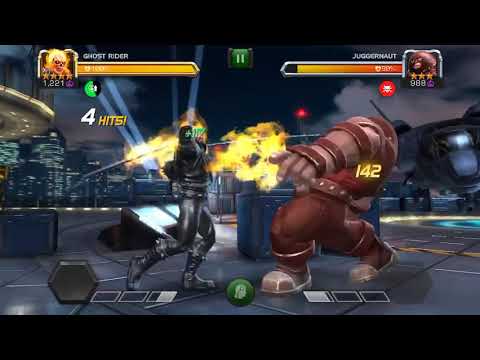 Ghost Rider vs Juggernaut - Marvel Contest of Champions