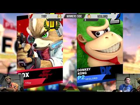 PRISM 163 - 1Yay (Fox) vs. Veglord (Donkey Kong) - Winners Side - Smash Ultimate Singles