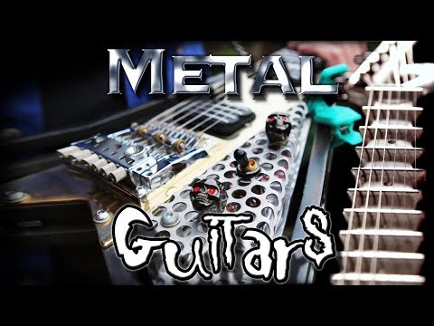 Guitars made from METAL |  Wunnadem Guitars