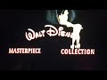 Walt Disney Masterpiece Collection Logo Valentines Day Special
