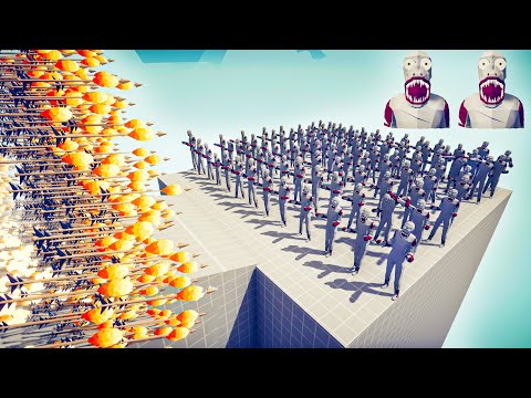 50x SCP 096 vs 2x EVERY GOD - Totally Accurate Battle Simulator TABS