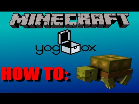 Minecraft Yogbox How To: Tame A Turtle As Your Pet