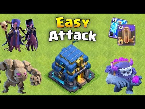 Easiest TH12 War Attack Strategy | Best Town Hall 12 Attack for Beginners (2025)