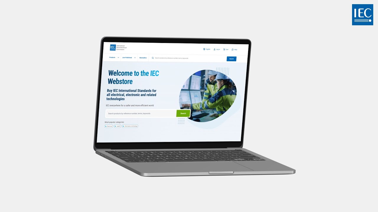 The IEC launches a new and improved webstore