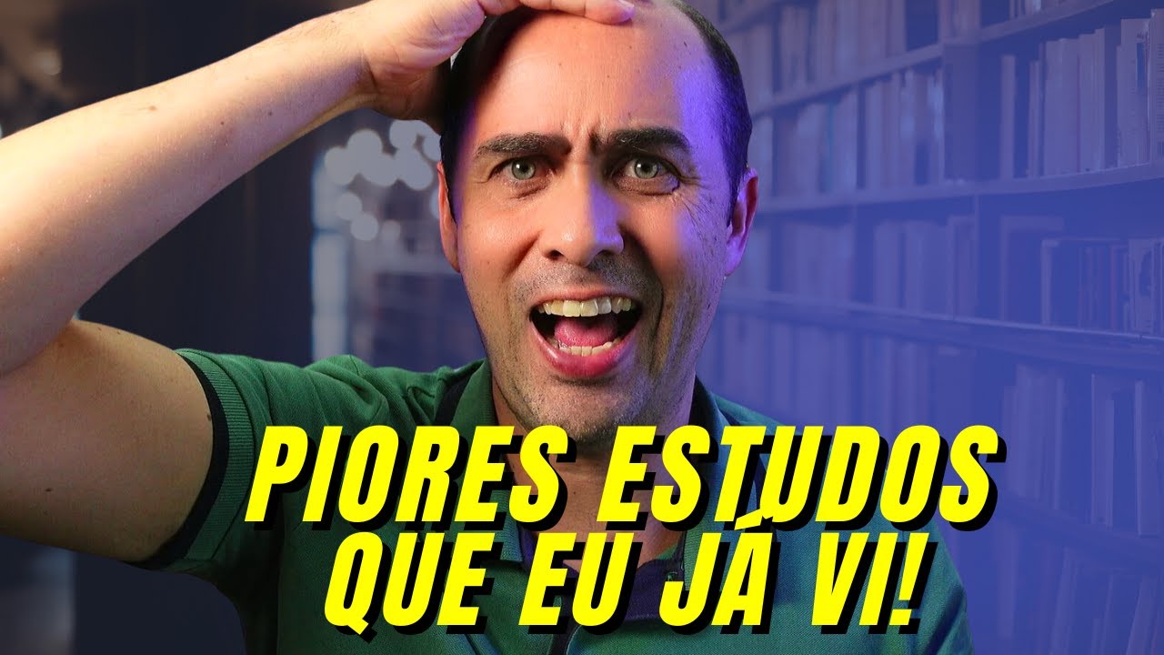 Concurseiros que não sabem estudar (é inacreditável)