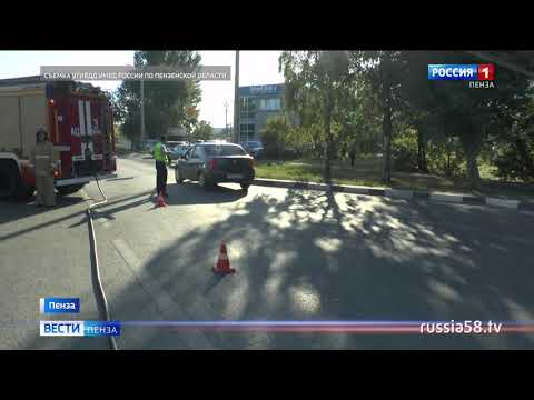 После ДТП с автобусом в Пензе в больницу увезли семь человек
